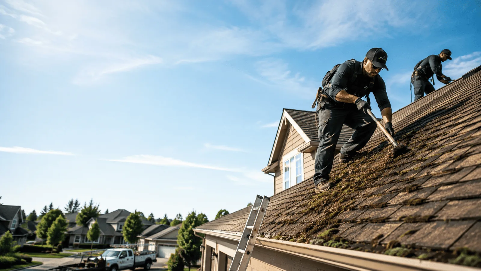 Roof Moss Removal in Carman, IL near me